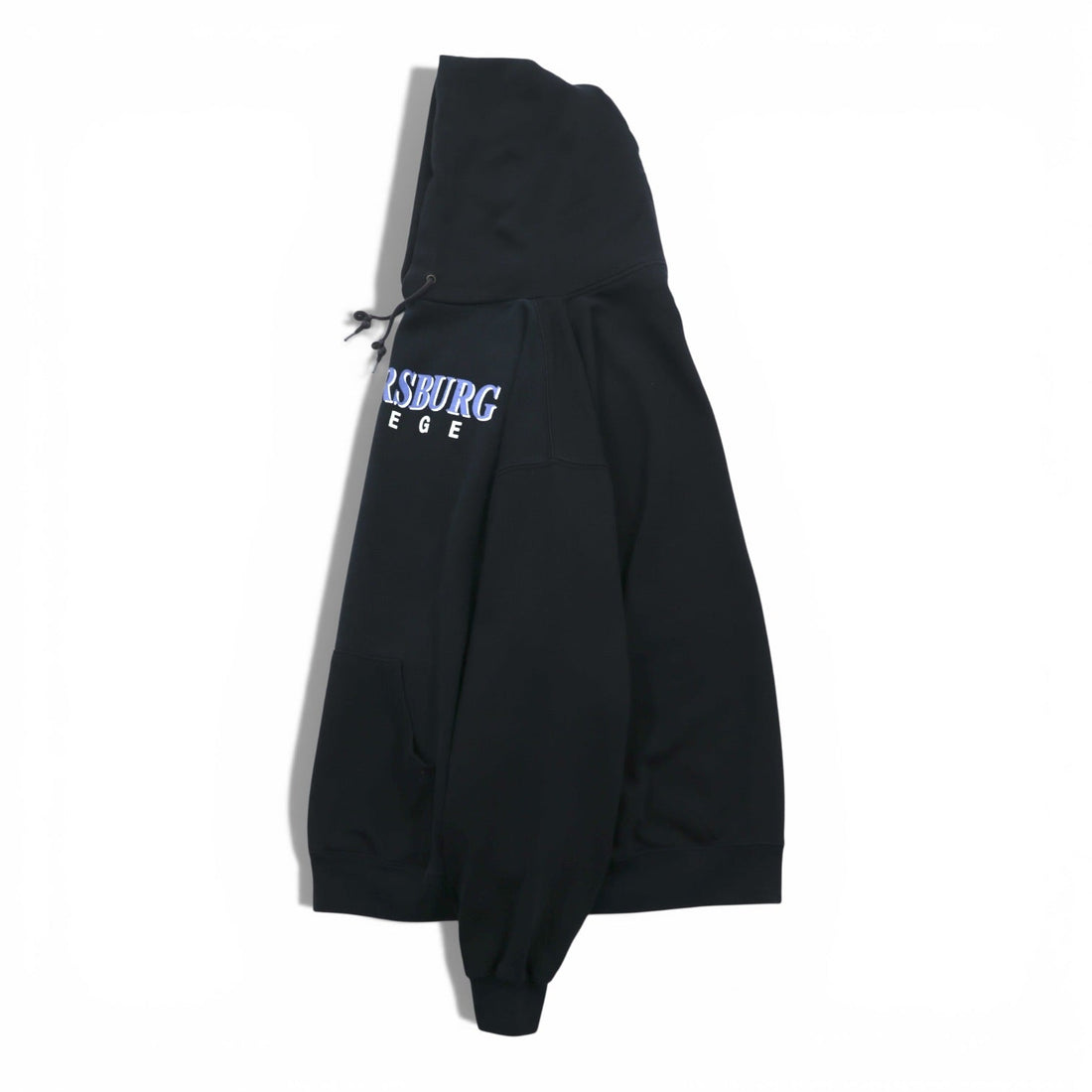 JANSPORT College Print Hoodie, XL, Black Cotton, Big Size, St. Petersburg