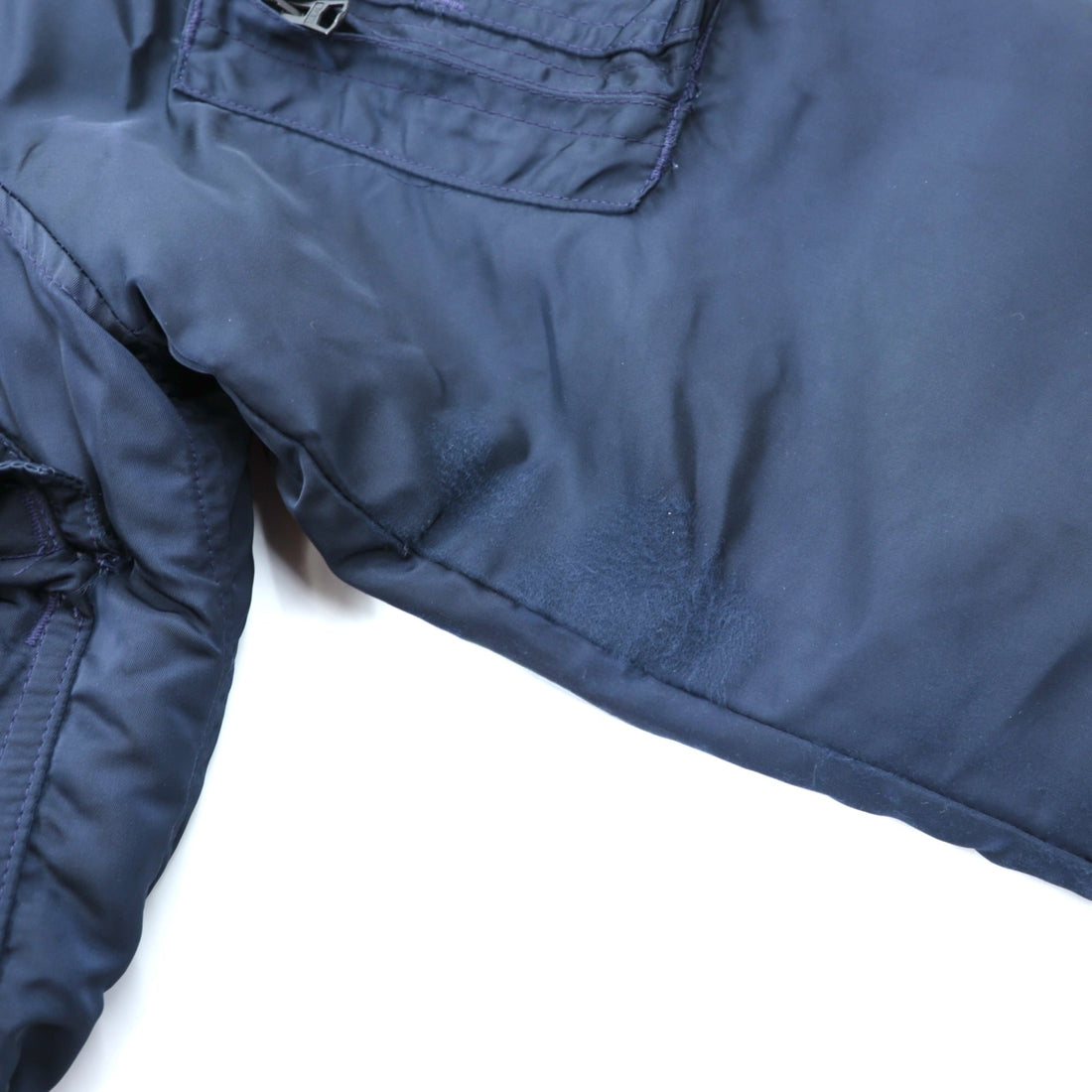 SPIEWAK Made in USA CPW-45 Flight Jacket, XL, Navy Nylon, T4526, I. & SONS INC., Short Length, SCOVILL Zipper