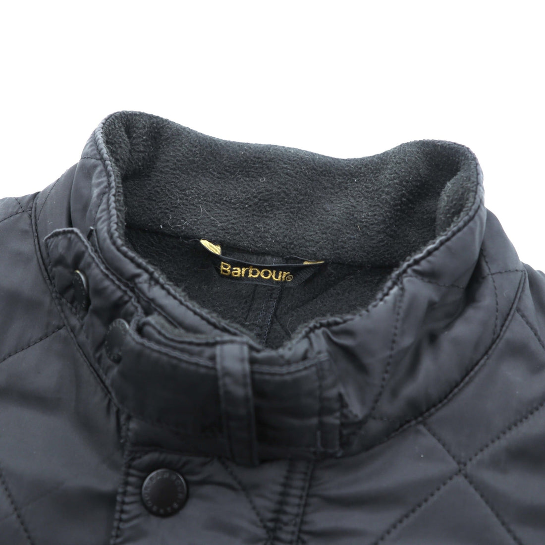 Barbour INTERNATIONAL Motorcycle Quilting Jacket, Large, Black Polyester, B.INTLARIEL POLARQUILT, MQU0365BK91