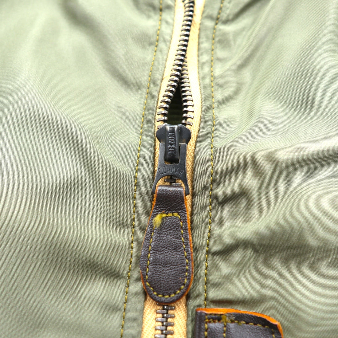 THE REAL McCOY'S 1950 Replica USAF Type L-2 Flight Jacket American Pad & Textile Co Size 40 MIL-J-5391 AF-12850 Military