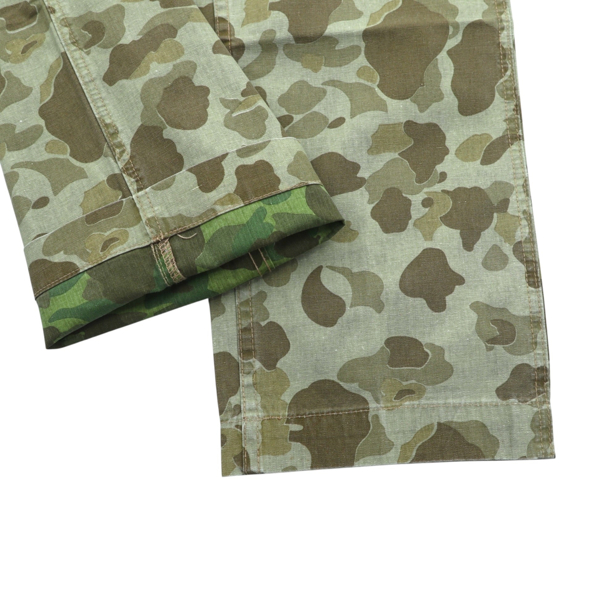 USMC 米軍 P-1941 ダックハンターカモ ユーティリティパンツ L ミリタリー サンドベージュ レプリカ デッドストック 未使用品