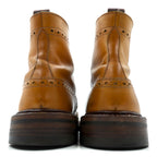 Tricker's 英国製 カントリーブーツ レースアップブーツ 26.5cm フルブローグ ウィングチップ MALTON M2508 ダイナイトソール イギリス製
