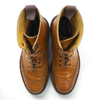 Tricker's 英国製 カントリーブーツ レースアップブーツ 26.5cm フルブローグ ウィングチップ MALTON M2508 ダイナイトソール イギリス製
