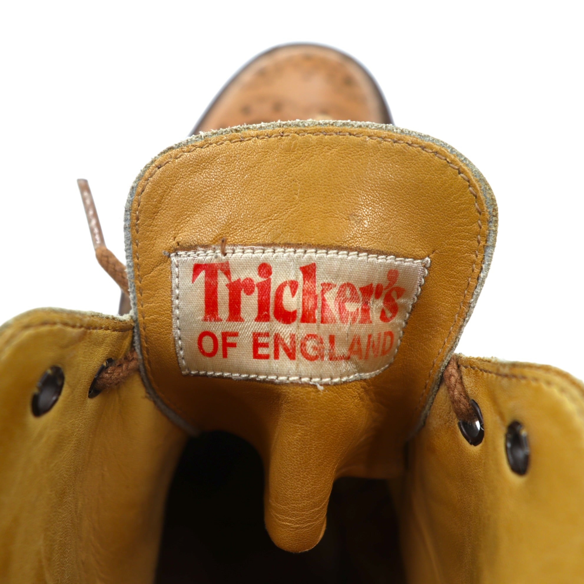 Tricker's 英国製 カントリーブーツ レースアップブーツ 26.5cm フルブローグ ウィングチップ MALTON M2508 ダイナイトソール イギリス製