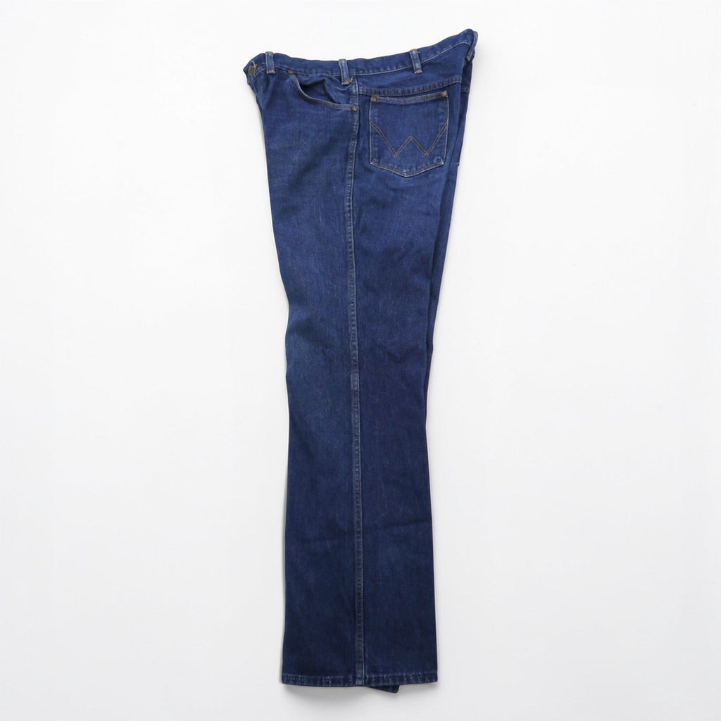 Wrangler 70年代 カナダ製 ヴィンテージ フレア デニムパンツ L インディゴ BLUE BELL ジーンズ TALONジップ