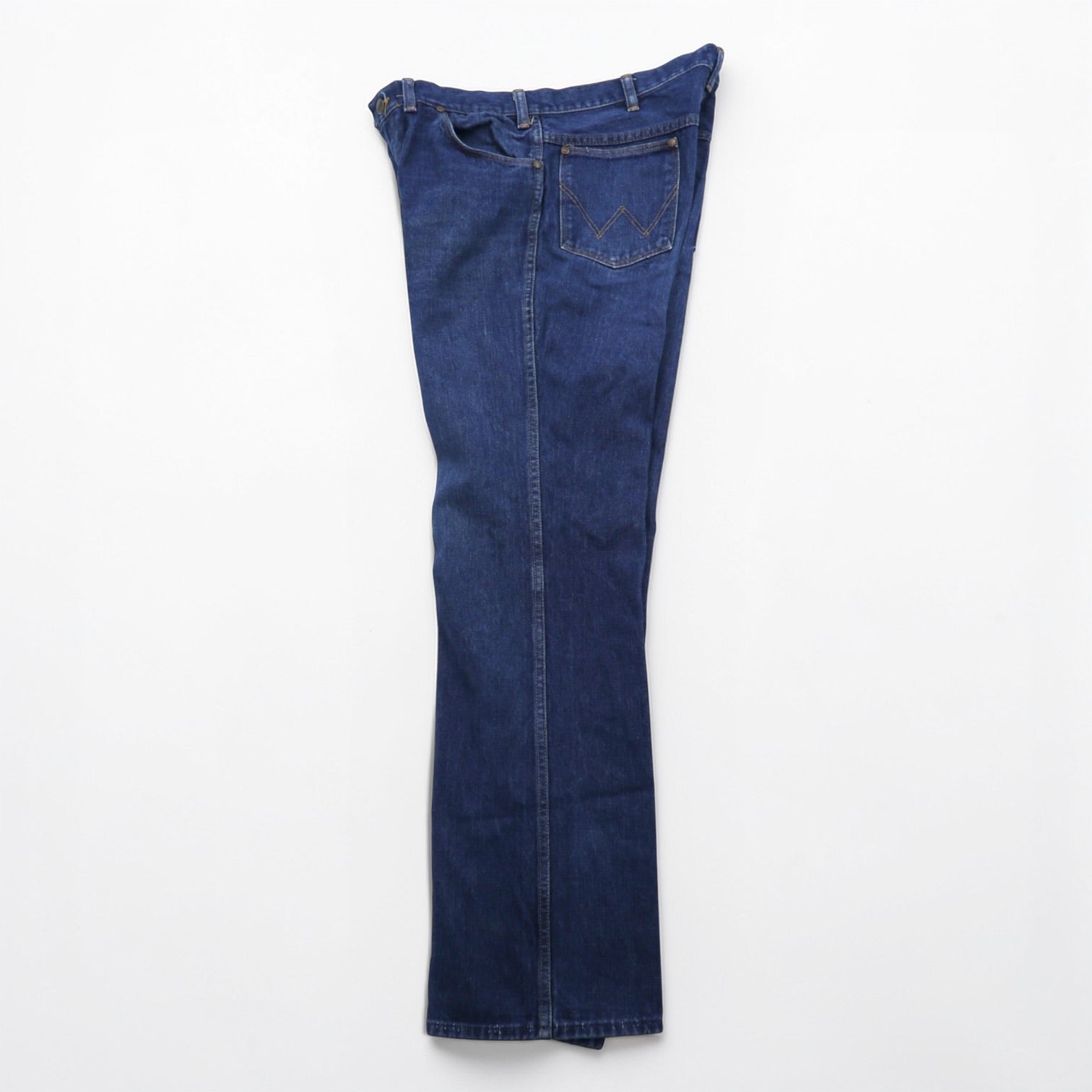 Wrangler 70年代 カナダ製 ヴィンテージ フレア デニムパンツ L インディゴ BLUE BELL ジーンズ TALONジップ