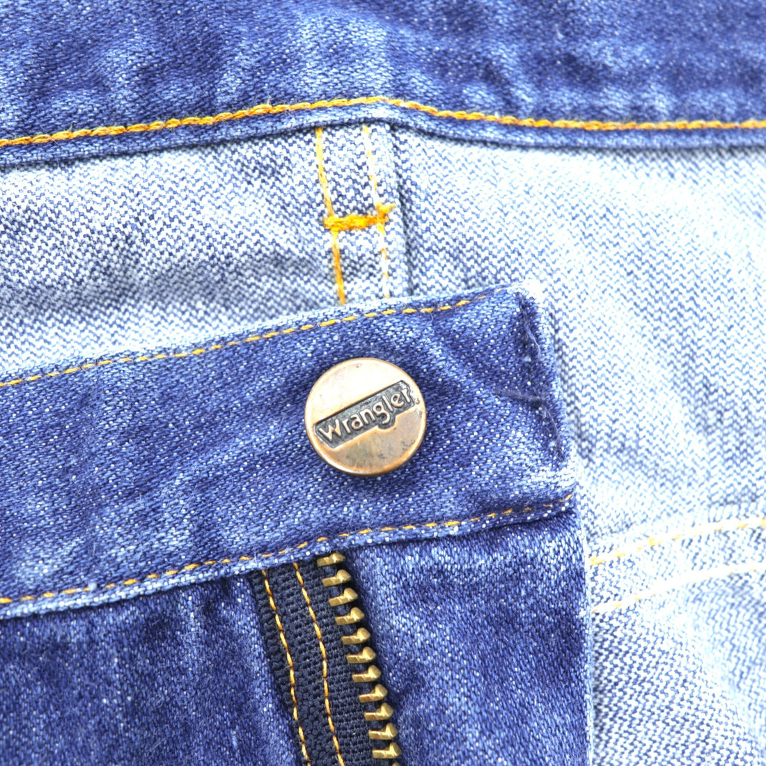 Vintage Wrangler Blue Bell Denim Jeans 36x31 Made in Canada TALON 42 Zipper 70s 80s