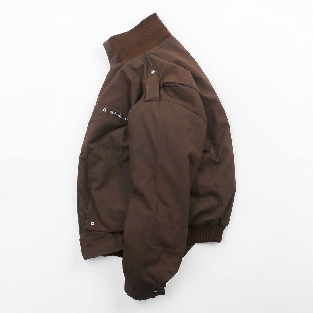 Vintage 70s 80s Czechoslovakian Army OTAVAN TŘEBOŇ Bomber Jacket Brown CSSR Military Surplus Size 54