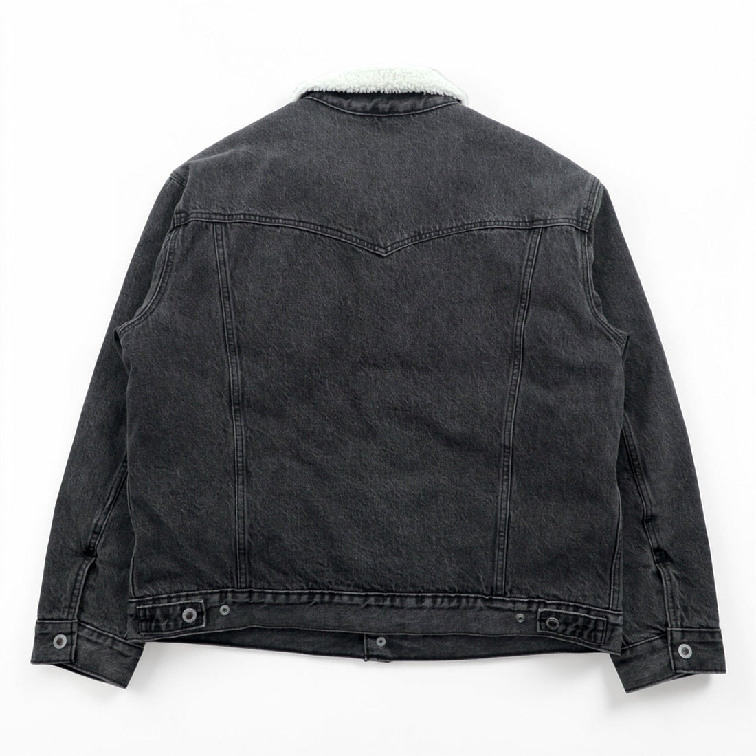 Levi's シェルパ トラッカージャケット 裏ボア デニムジャケット Gジャン M ビッグサイズ Silver Tab シルバータブ A3180-0005