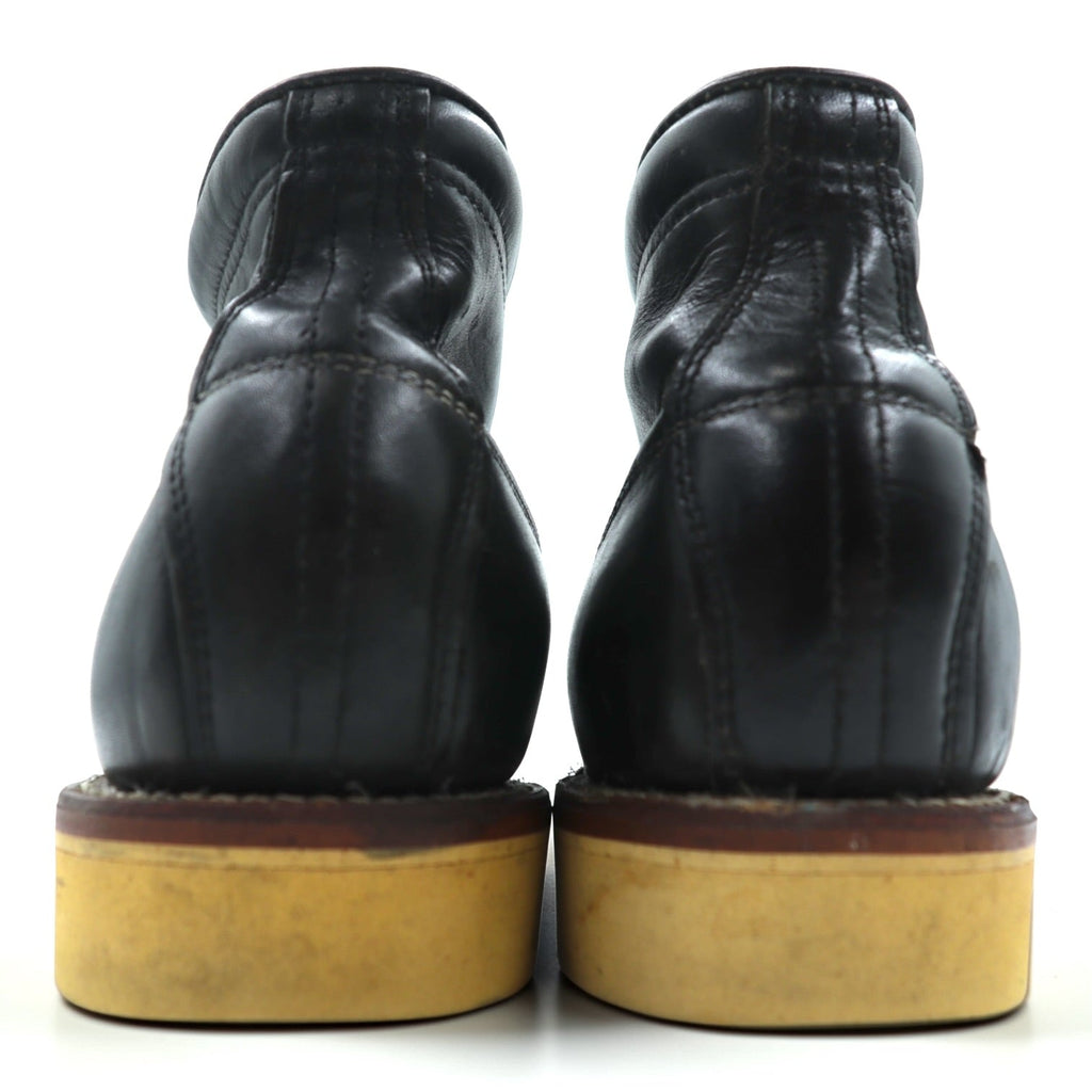 CHIPPEWA USA製 モンキーブーツ レースアップブーツ 27cm ブラック VIBRAM ビブラムソール 91003