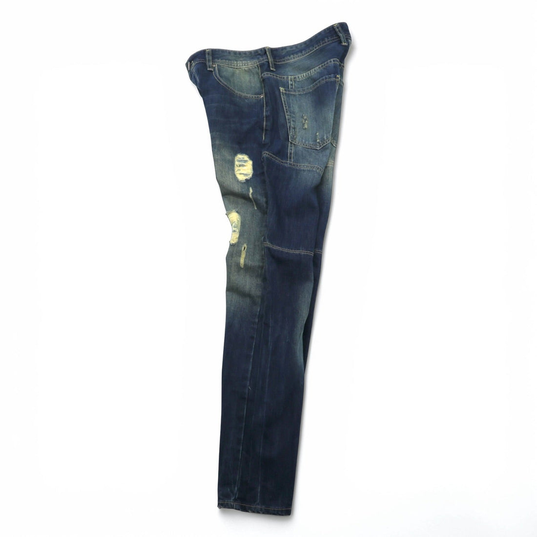 DSQUARED2 Distressed Denim Jeans Size 34/34 Made in Italy Destroyed Ripped Red Tag Fly