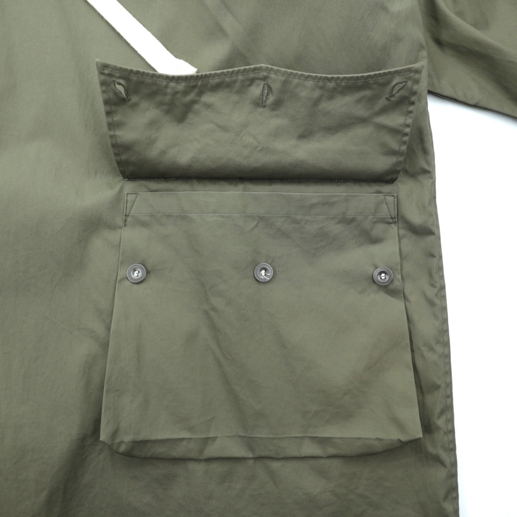 SOUMO アノラックオーバージャケット ANORAK OVER JACKET パーカー L ベンタイル コットン カーキ 10-SJ-001 日本製