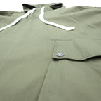 SOUMO アノラックオーバージャケット ANORAK OVER JACKET パーカー L ベンタイル コットン カーキ 10-SJ-001 日本製