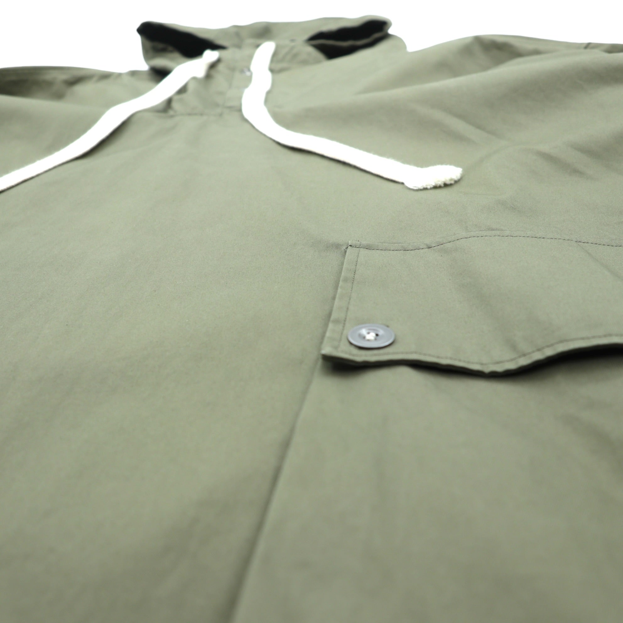 SOUMO アノラックオーバージャケット ANORAK OVER JACKET パーカー L ベンタイル コットン カーキ 10-SJ-001 日本製