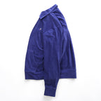 Polo Ralph Lauren ハーフジップ コーデュロイ スウェット トレーナー M ネイビー スモールポニー刺繍 フロント カンガルーポケット