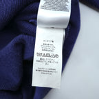 Polo Ralph Lauren ハーフジップ コーデュロイ スウェット トレーナー M ネイビー スモールポニー刺繍 フロント カンガルーポケット