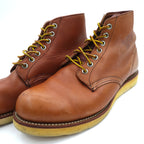 RED WING 8166 USA製 クラシックラウンド レースアップブーツ 27.5cm オロラセット 6 inch Classic Round アイリッシュセッター プレーントゥ