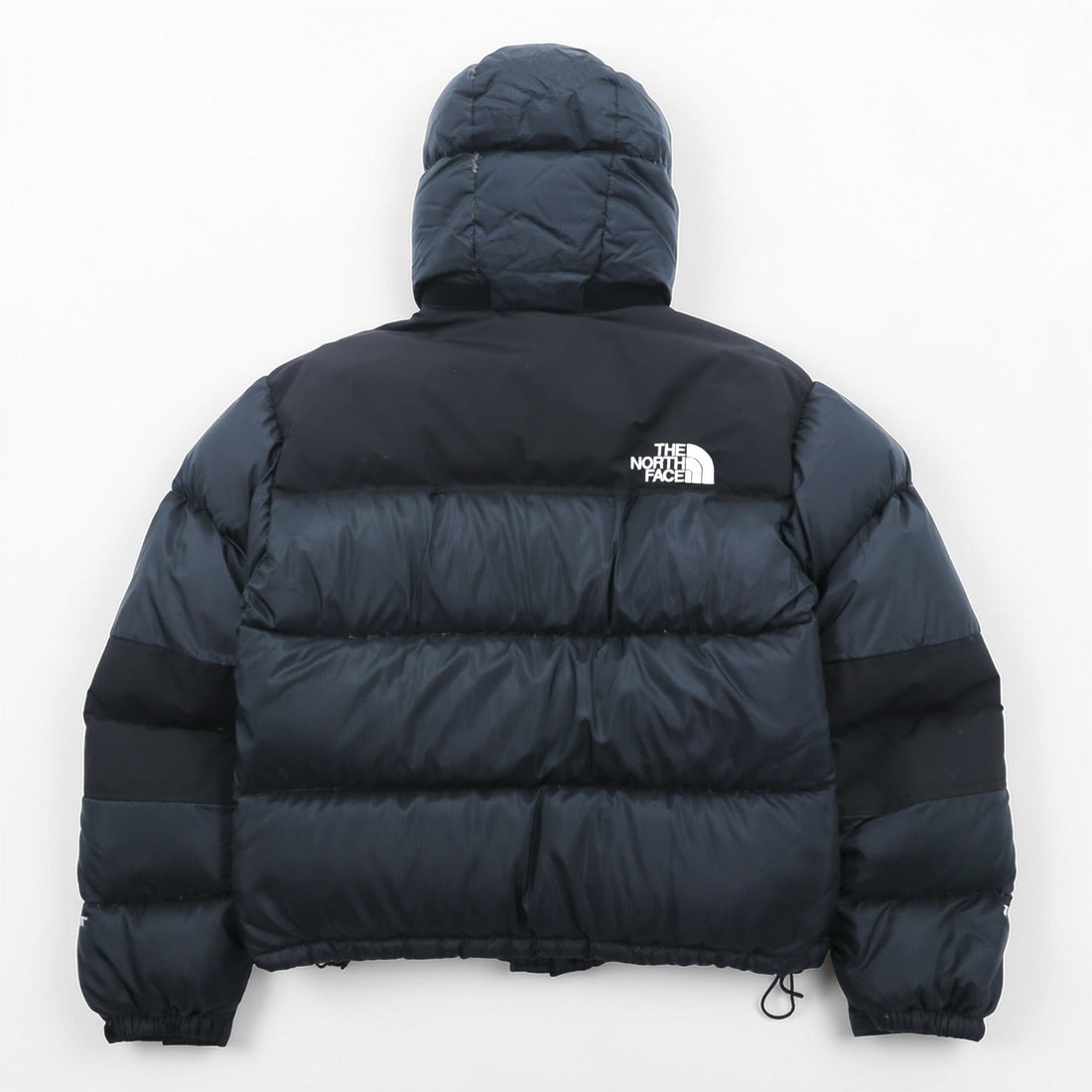 THE NORTH FACE 90s GORE DRYLOFT Nuptse Down Jacket S Black Drawcord SUMMIT JACKET 700 Fill Power