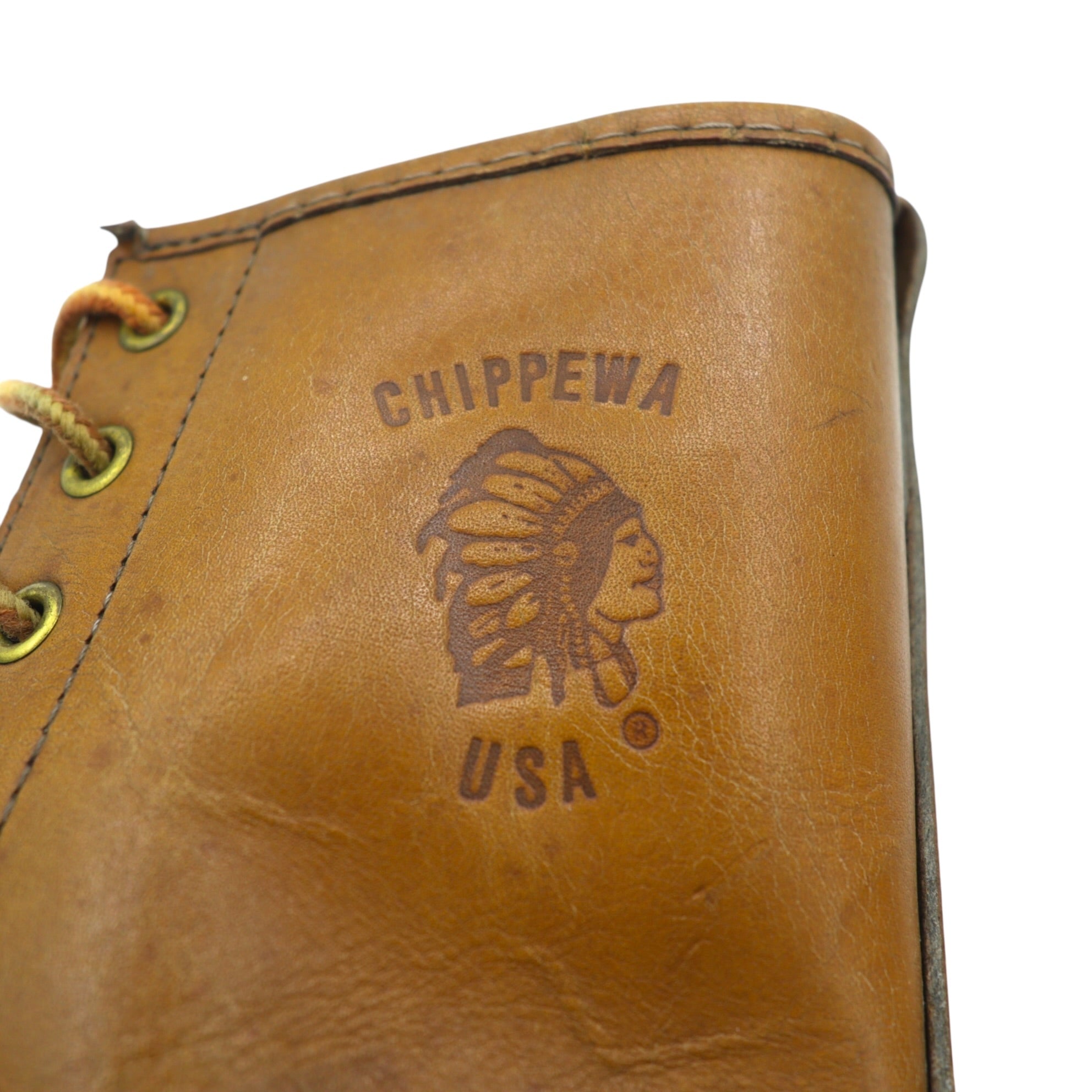 CHIPPEWA ダックブーツ レインブーツ 27cm ビーンブーツ 防水 ラバーソール インディアンロゴ
