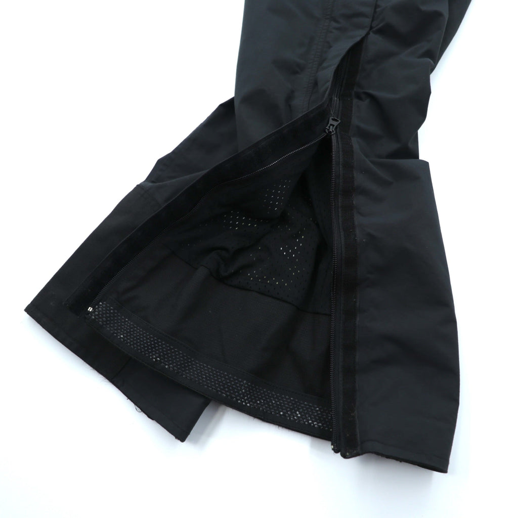 Lafuma 90年代 ゴアテックス GORE-TEX アウトドア オーバーパンツ M ブラック 防水 ドローコード ハンガリー製