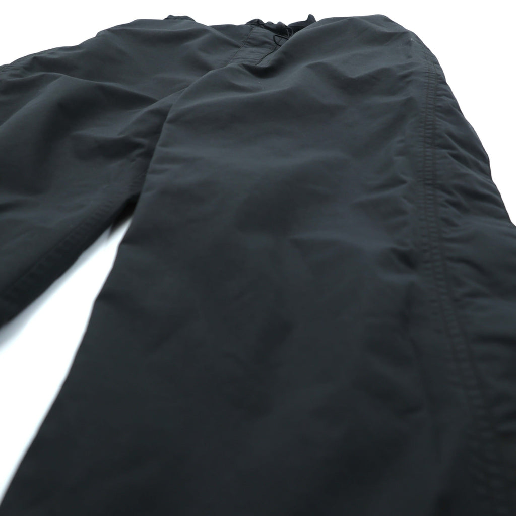 Lafuma 90年代 ゴアテックス GORE-TEX アウトドア オーバーパンツ M ブラック 防水 ドローコード ハンガリー製