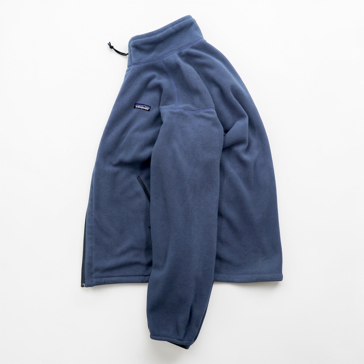 Patagonia 90年代 USA製 シンチラ SYNCHILLA フリースジャケット ウィンドプルーフジャケット M ブルー ドローコード ビッグサイズ