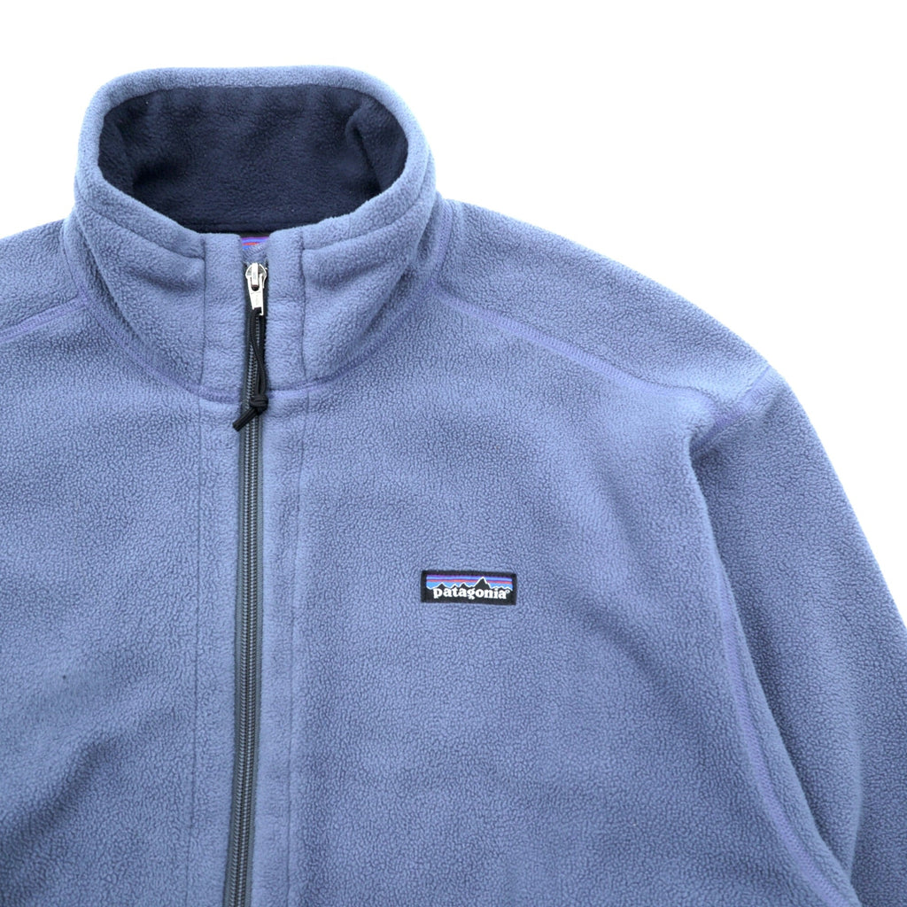 Patagonia 90年代 USA製 シンチラ SYNCHILLA フリースジャケット ウィンドプルーフジャケット M ブルー ドローコード ビッグサイズ
