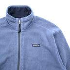 Patagonia 90年代 USA製 シンチラ SYNCHILLA フリースジャケット ウィンドプルーフジャケット M ブルー ドローコード ビッグサイズ