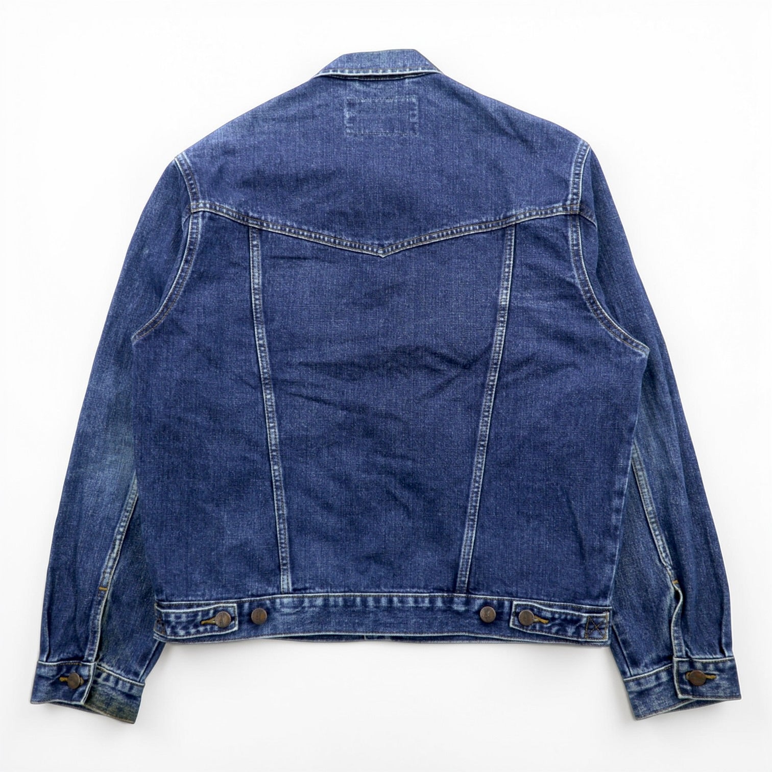 Wrangler 90年代 デニムジャケット Gジャン M インディゴ AUTHENTIC WESTERN 4ポケット