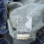 Wrangler 90年代 デニムジャケット Gジャン M インディゴ AUTHENTIC WESTERN 4ポケット