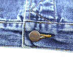 Wrangler 90年代 デニムジャケット Gジャン M インディゴ AUTHENTIC WESTERN 4ポケット