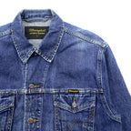 Wrangler 90年代 デニムジャケット Gジャン M インディゴ AUTHENTIC WESTERN 4ポケット