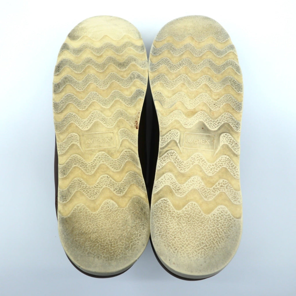 AVIREX マウンテンブーツ レースアップブーツ 27.5cm ブラウン レザー WILD CAT AV2900