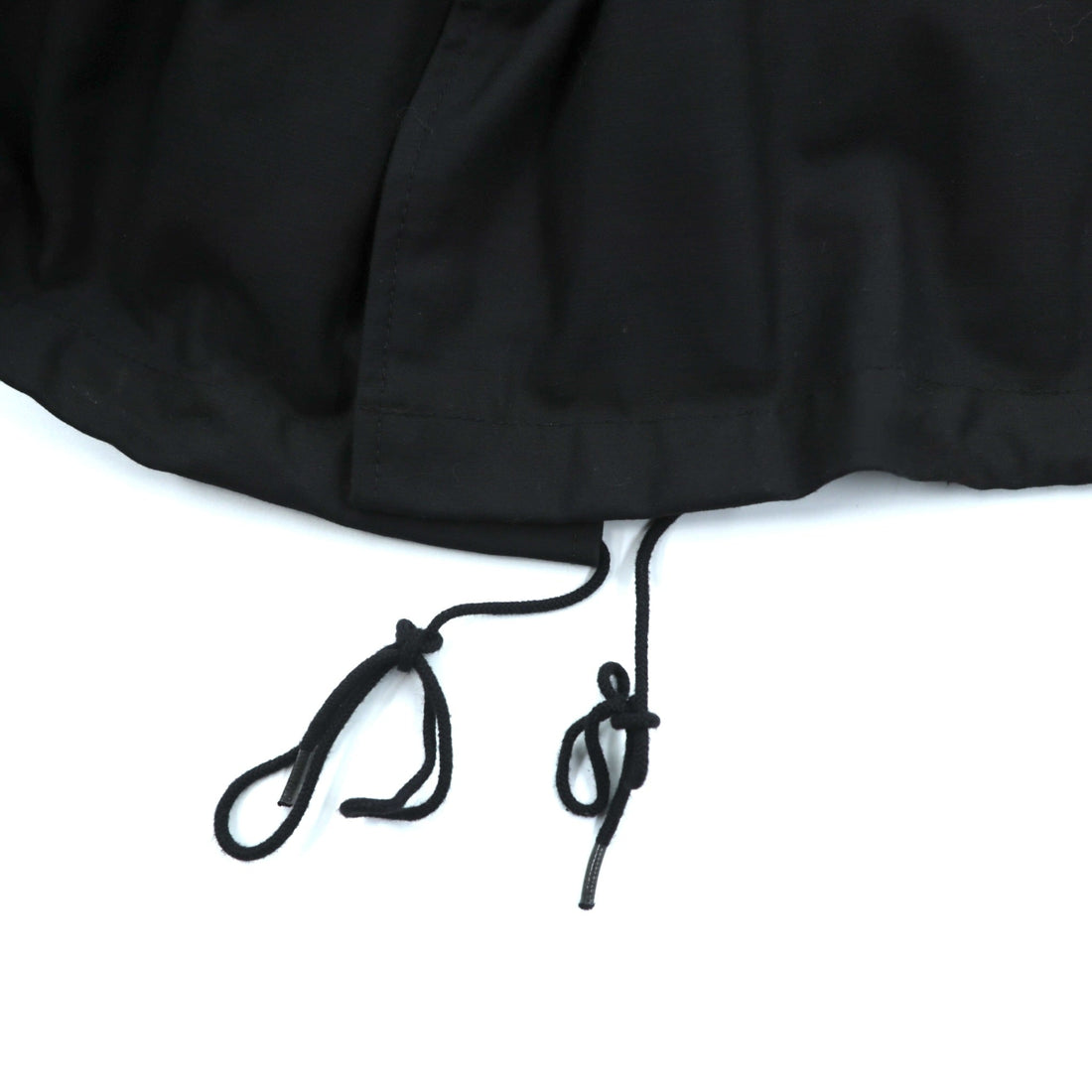 ALPHA INDUSTRIES, INC. USA製 M-65 フィールドジャケット ミリタリージャケット L ブラック ドローコード エポレット 8415-01-099-7838 US ARMY 米軍