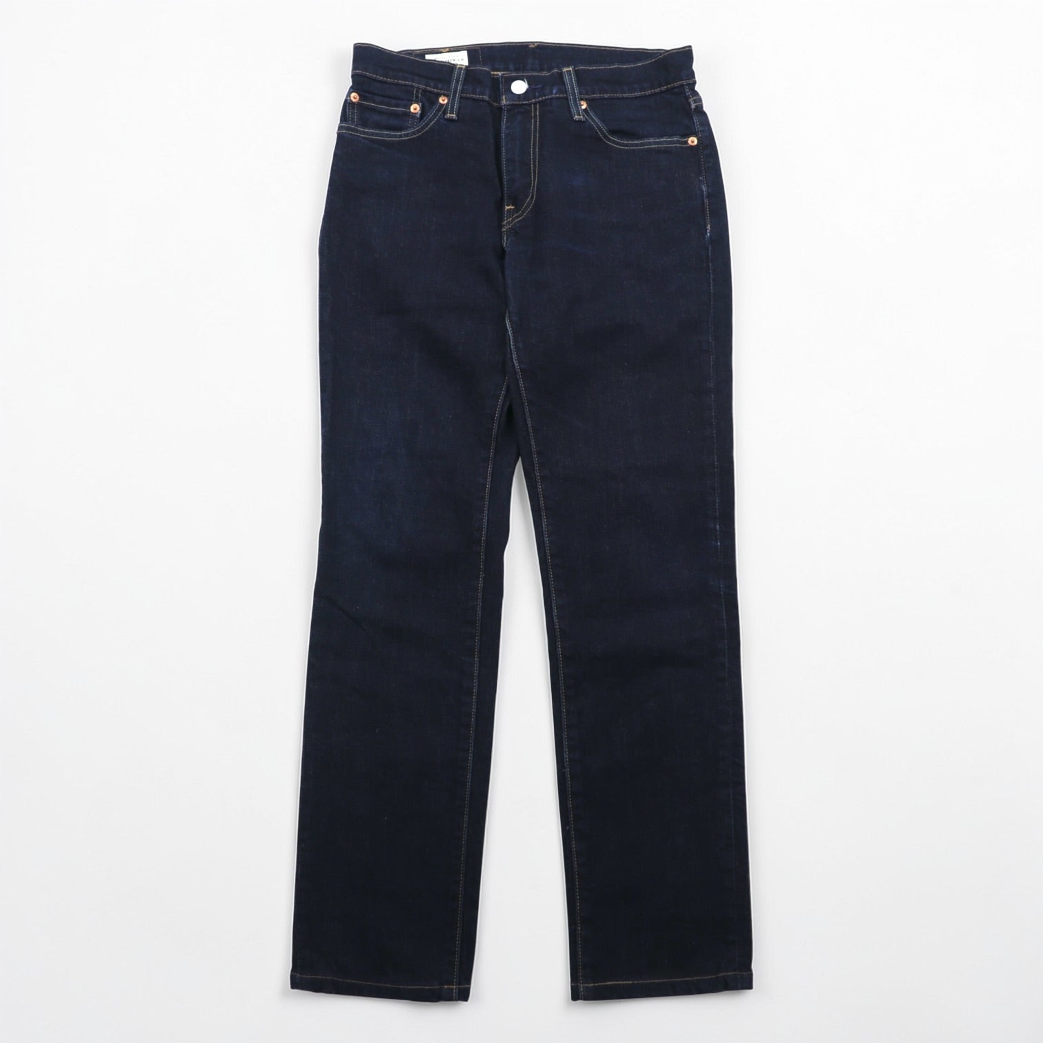Levi's PREMIUM ビッグE 511 スリムフィット ストレッチ デニムパンツ ジーンズ S インディゴ 04511-2406 レザーパッチ