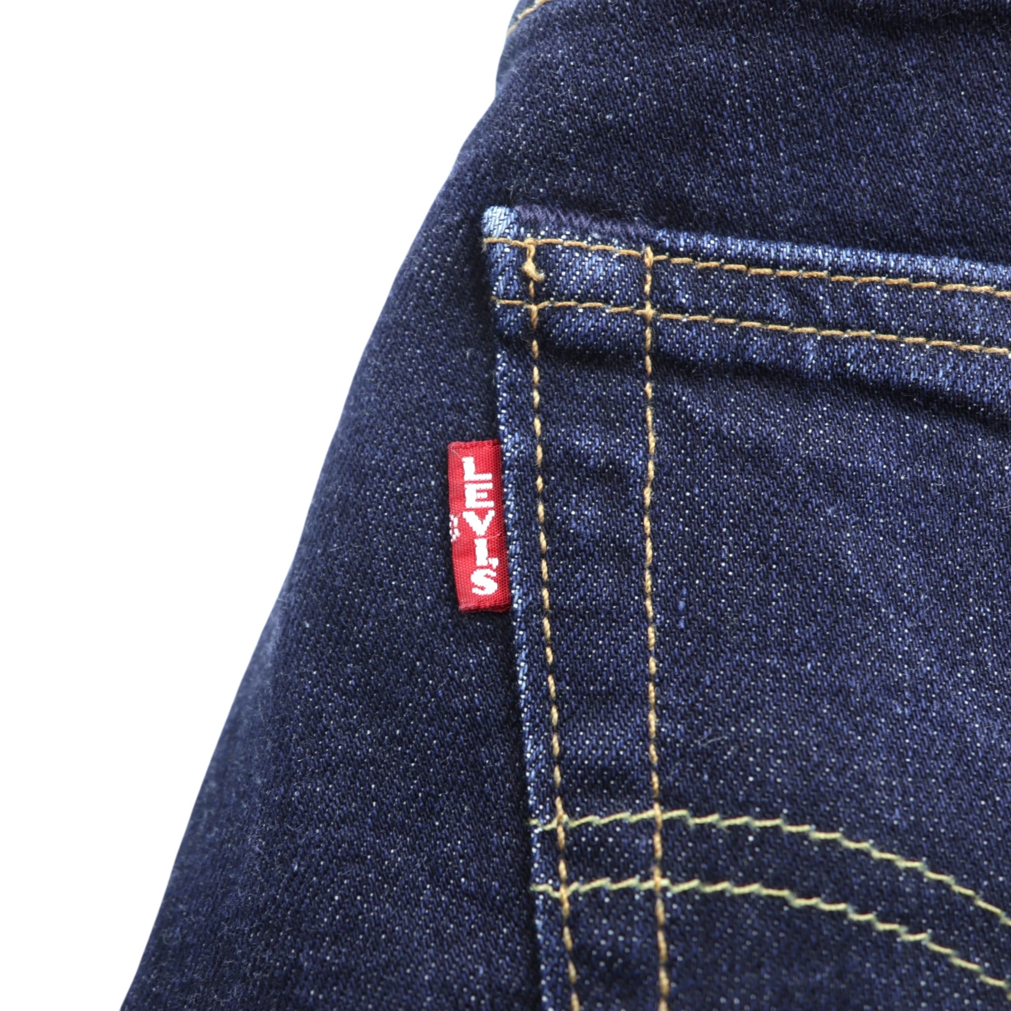Levi's PREMIUM ビッグE 511 スリムフィット ストレッチ デニムパンツ ジーンズ S インディゴ 04511-2406 レザーパッチ