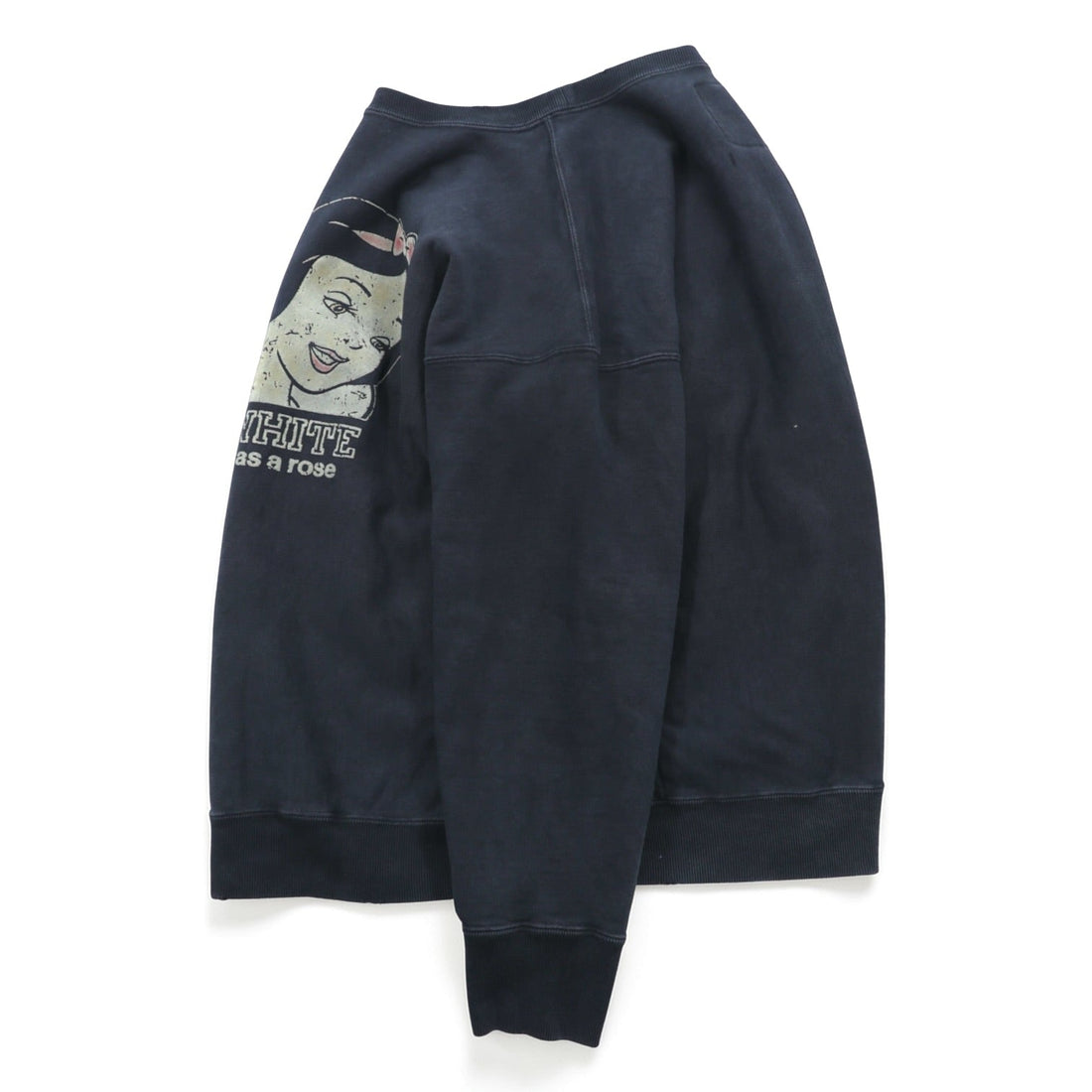 BOWWOW × Disney Made in Japan Vintage Processing Sweatshirt M Snow White SNOW WHITE & SEVEN DWARFS