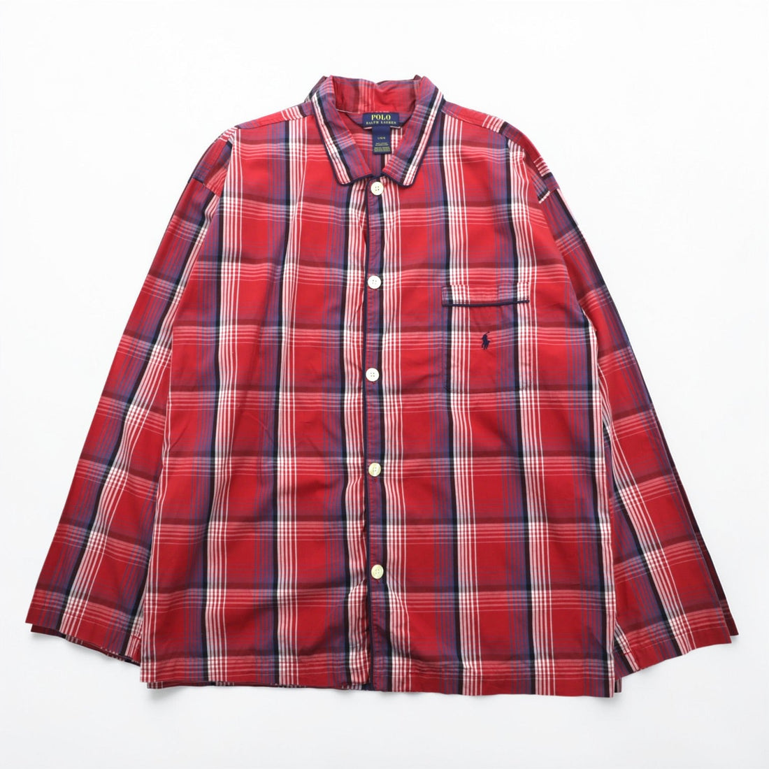 Polo Ralph Lauren Checked Shirt with Small Pony Embroidery, Large