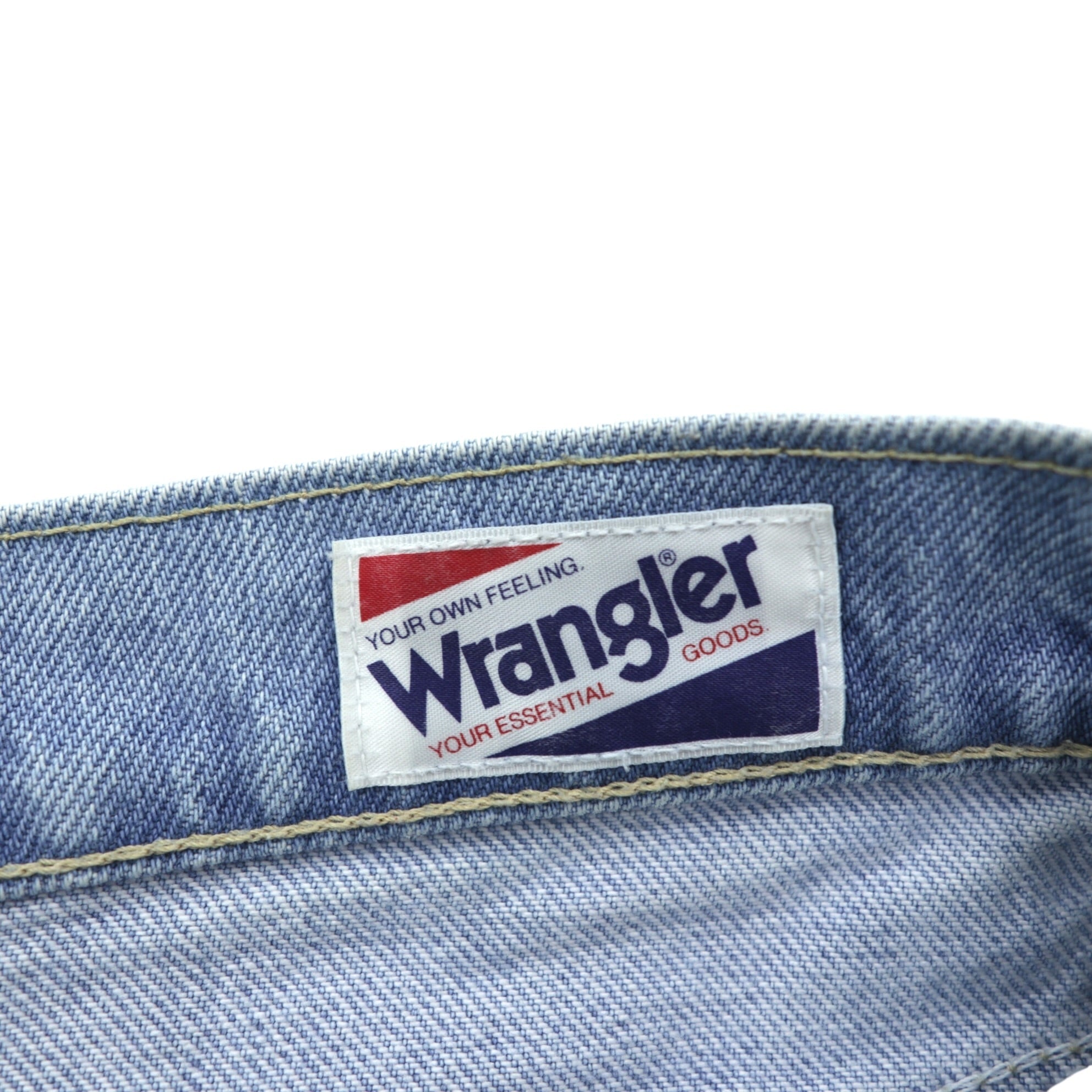 Wrangler 80年代 日本製 ヴィンテージ テーパード デニムパンツ ジーンズ M インディゴ M1907-22