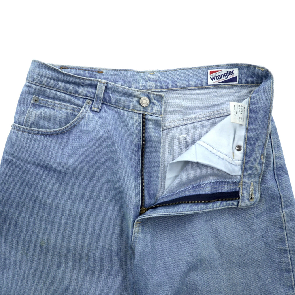 Wrangler 80年代 日本製 ヴィンテージ テーパード デニムパンツ ジーンズ M インディゴ M1907-22
