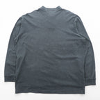 Polo Ralph Lauren 90年代 ポロシャツ ラガーシャツ 2XL グレー ペルー製 スモールポニー刺繍 ビッグサイズ