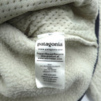 Patagonia レトロ パイル フーディー フリースジャケット L ベージュ ペリカン ジップパーカー 22806