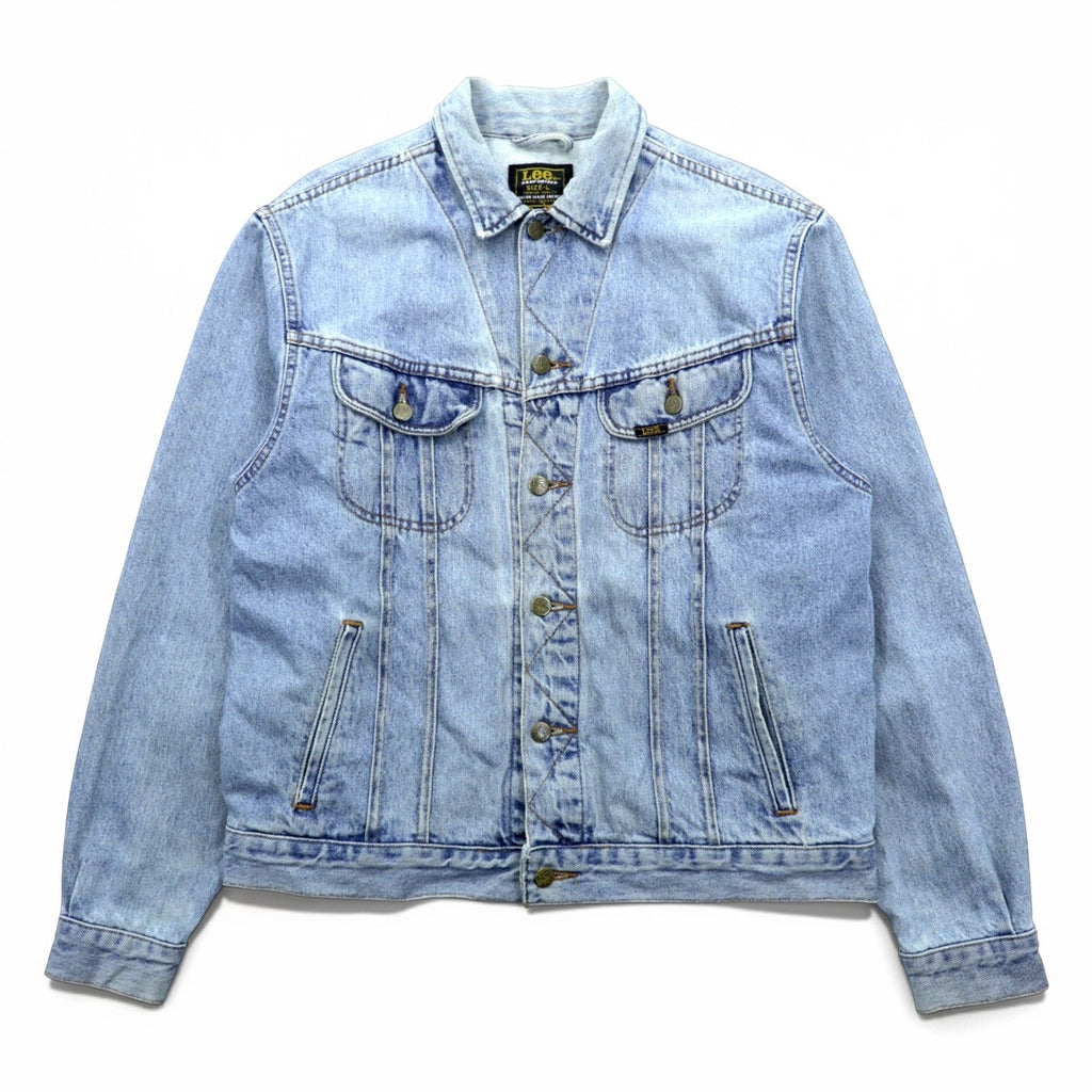 Lee 90年代 ヴィンテージ 701 RIDER JACKET デニムジャケット Gジャン L インディゴ UNION MADE JACKET 153436