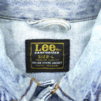 Lee 90年代 ヴィンテージ 701 RIDER JACKET デニムジャケット Gジャン L インディゴ UNION MADE JACKET 153436
