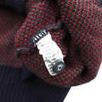 LACOSTE 80年代 フランス製 ヴィンテージ ニット カーディガン L フレンチラコステ フェアアイル柄