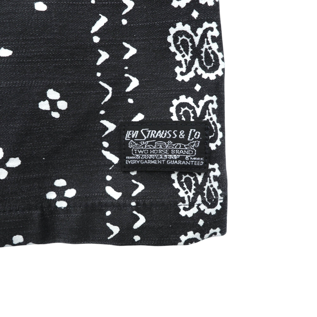 Levi's フィールドコート ミリタリージャケット XL ペイズリー フード収納 KEARNY FIELD COAT BANDANA REMIX A4419-0003