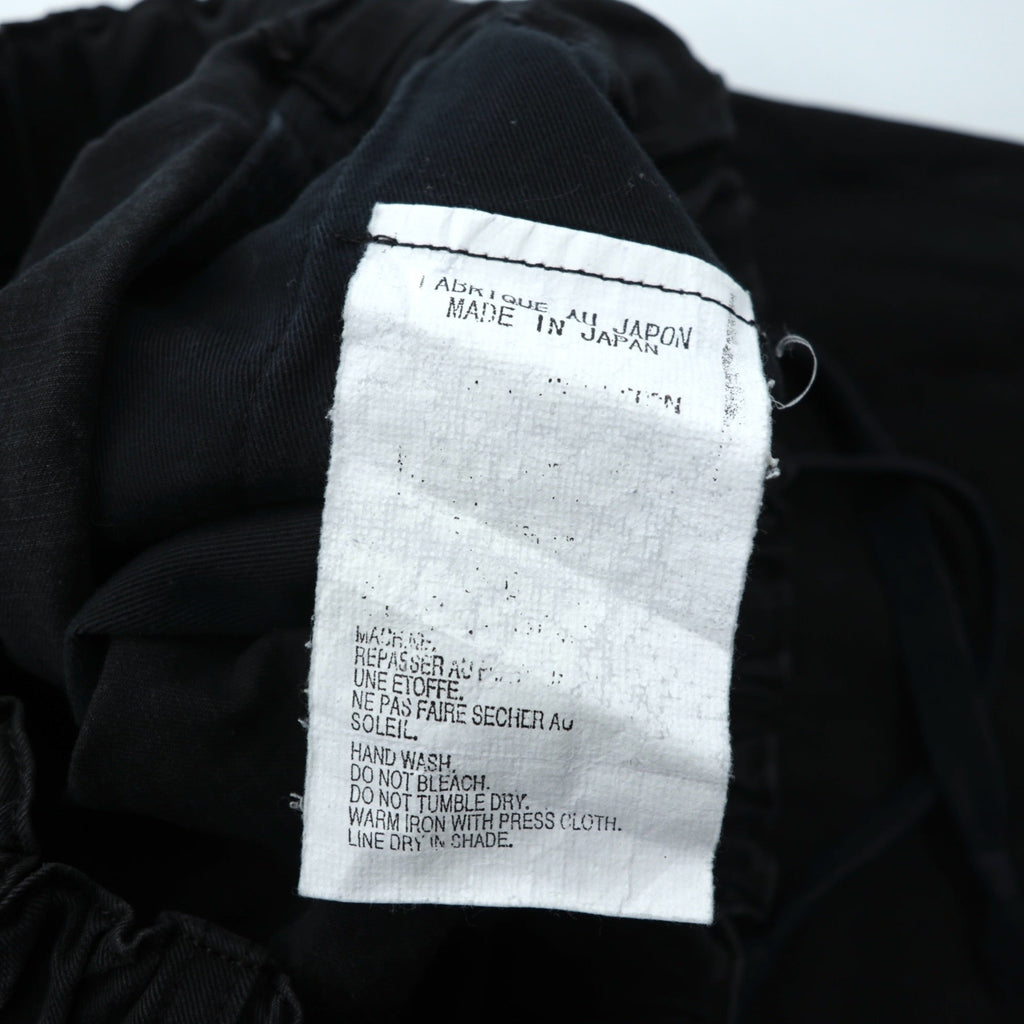 TUKI 日本製 ガムパンツ Gum Pants イージーパンツ M ブラック 0107 コットンツイル