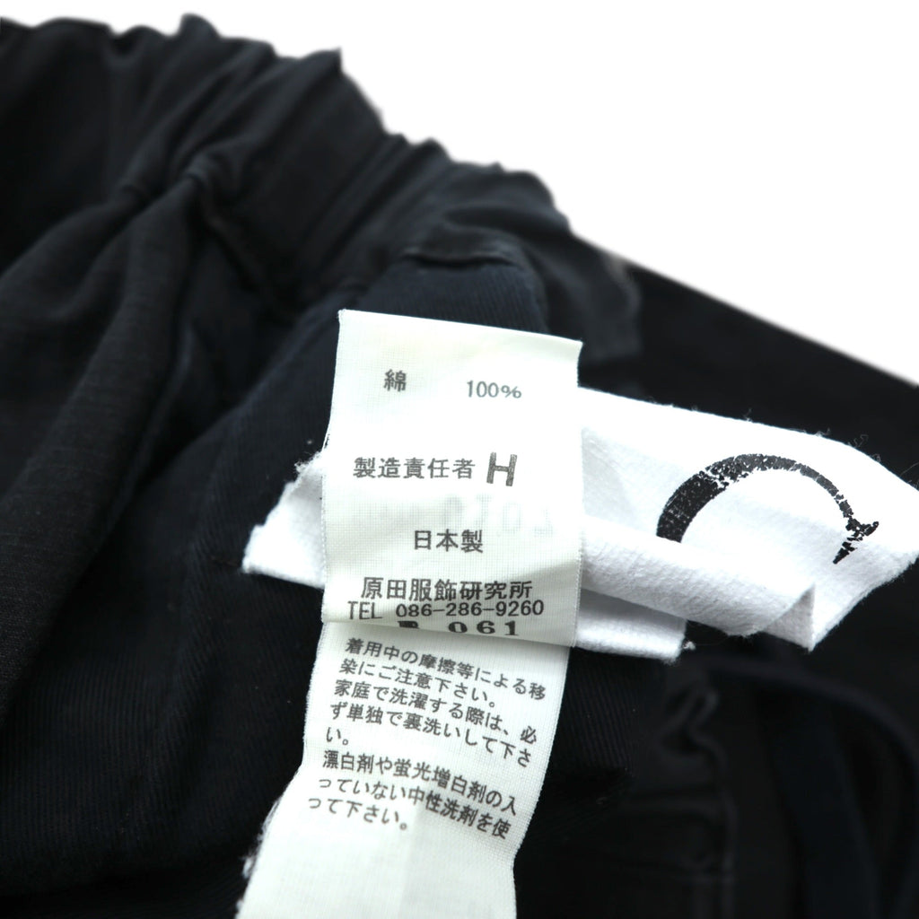 TUKI 日本製 ガムパンツ Gum Pants イージーパンツ M ブラック 0107 コットンツイル