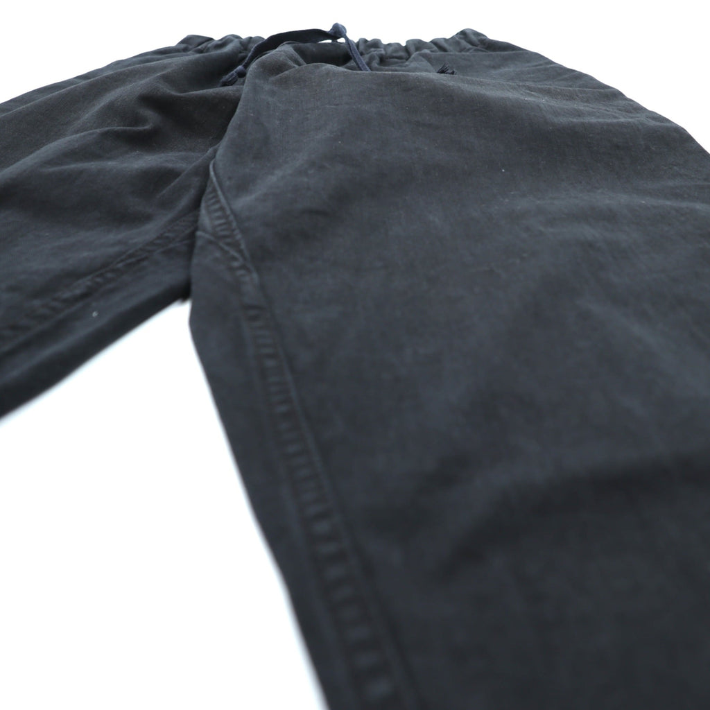 TUKI 日本製 ガムパンツ Gum Pants イージーパンツ M ブラック 0107 コットンツイル