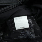 HARLEY DAVIDSON チェーンフロント レザーベスト M ブラック チェーンボタン レースアップ 刺繍 バイカー